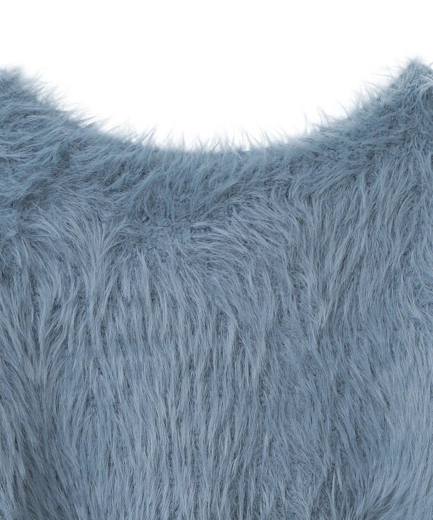 Green Parks ・Ｐｅｔｉｔ　Ｆｌｅｕｒ　シャギーキリカエニット Sax