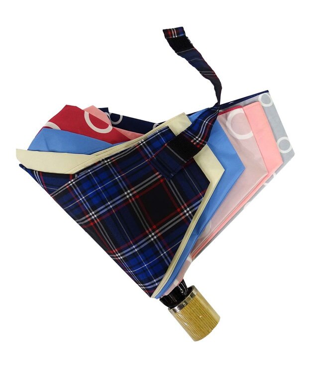 +RING 【プラスリング】【数量限定】レディース向け  折傘55cm MLT T1092 マルチカラー