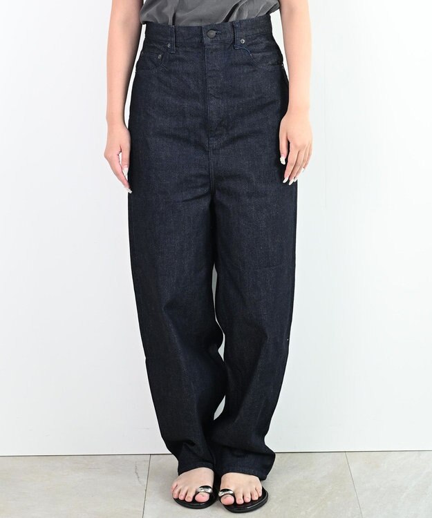 woadblue サルエル ブレットデニムパンツ リジッドブルー BLUE