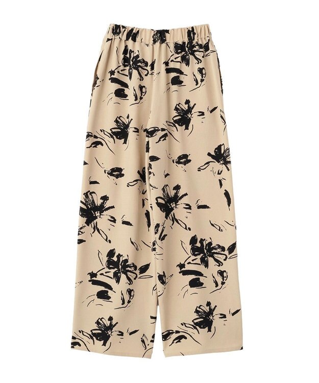 AMERICAN HOLIC 【WEB限定】アソートギャザー柄パンツ Beige