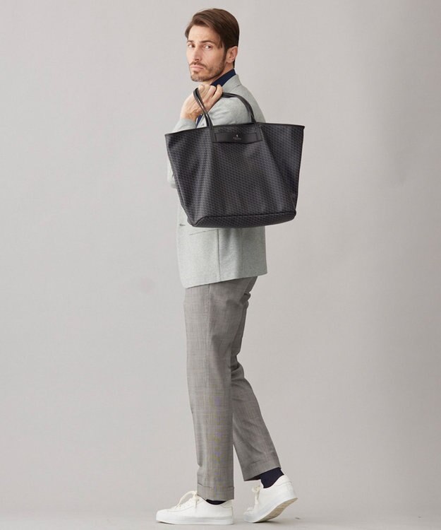 GOTAIRIKU 【ビジネスカジュアルに最適】オリジナル 3WAYトートバッグ ダークブラウン系8