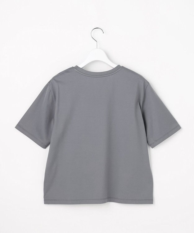 J.PRESS LADIES プリント Ｔシャツ グレー系