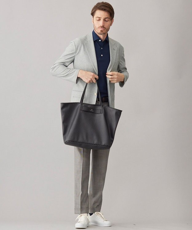 GOTAIRIKU 【ビジネスカジュアルに最適】オリジナル 3WAYトートバッグ ダークブラウン系8