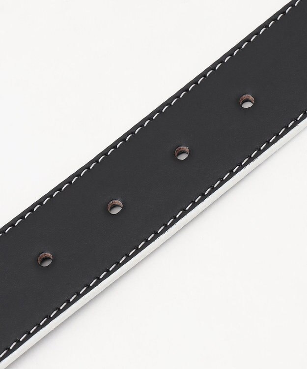 23区GOLF 【WOMEN】バイカラー ベルト ブラック系