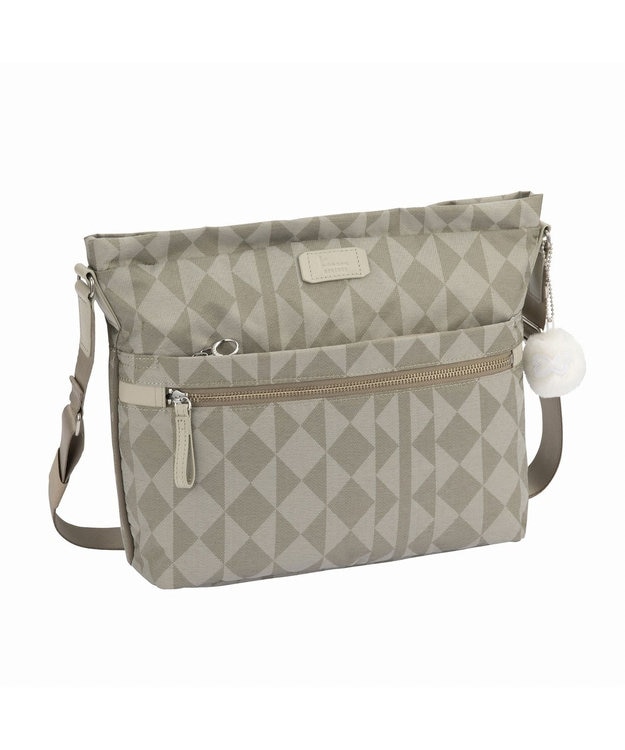 ACE BAGS & LUGGAGE Kanana project モノグラム3rd LTD ショルダーバッグ 横型 20152 カナナ プロジェクト サンドベージュ