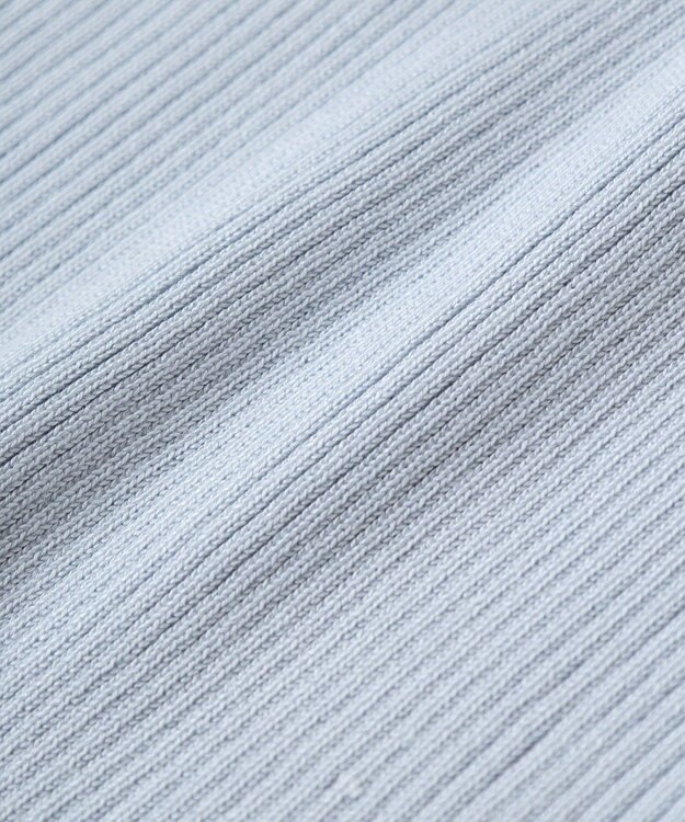 Green Parks ・ｓｗｉｎｇ　ｂｙ　シフォンフリルリブハイネック Gray