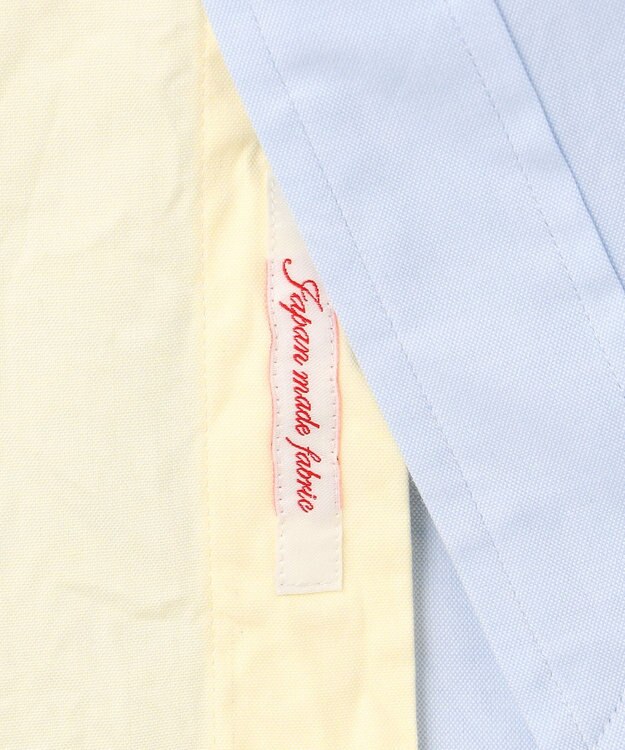 J.PRESS MEN 【J.PRESS ORIGINALS】【UNISEX】Crazy Oxford Half Sleeve Shirt / B.D. / Baggy-Fit サックスブルー系9