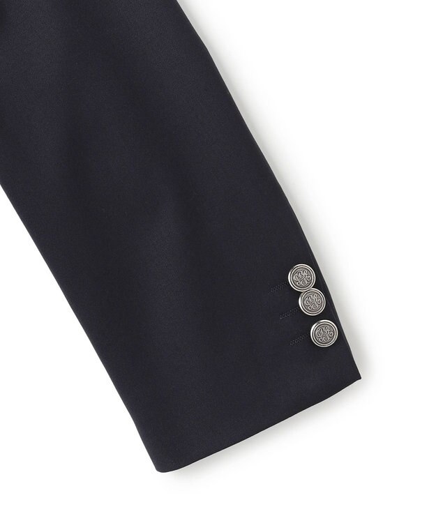 J.PRESS MEN 【WEB・一部店舗限定】シングルブレザー / 銀釦 / 3B / 背抜き ネイビー系