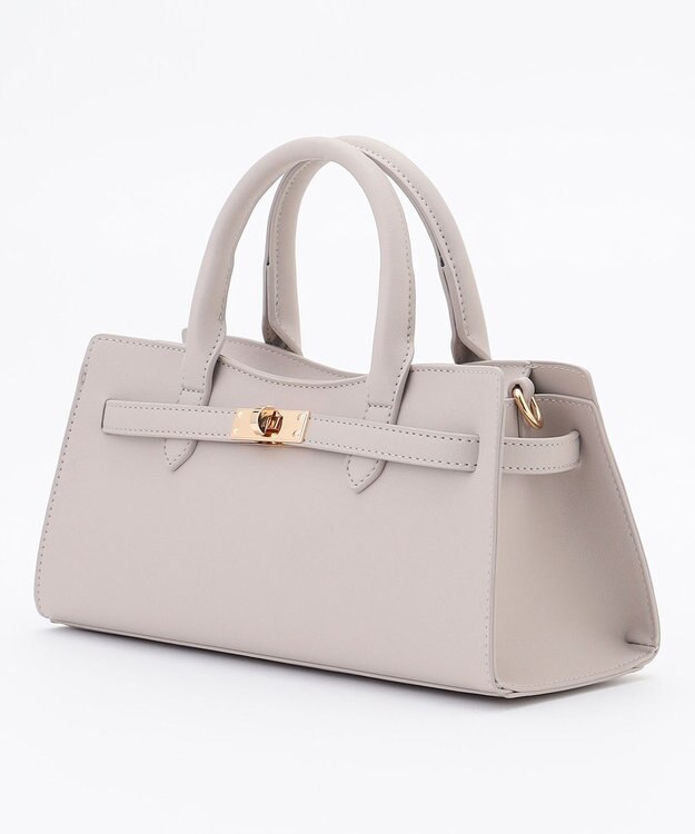 ANY 【2WAY】ワイドスクエアショルダーバッグ ベージュ