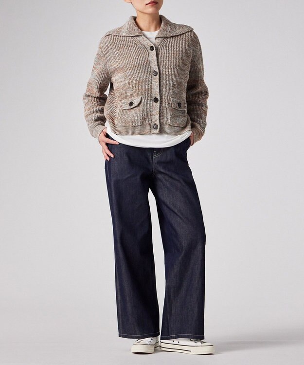 Paul Smith ビッグカラー カーディガン ベージュ