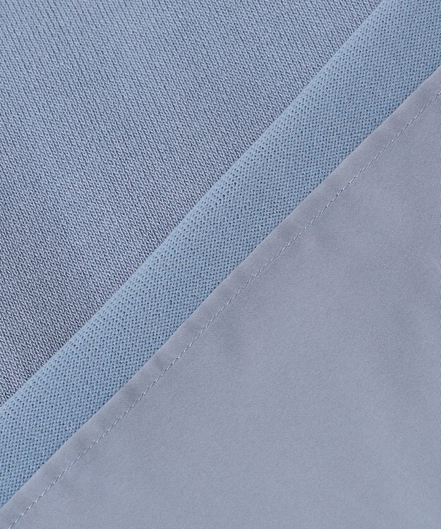 ANY SIS 【WEB・一部店舗限定】バックチュールコンビ ニット ブルー