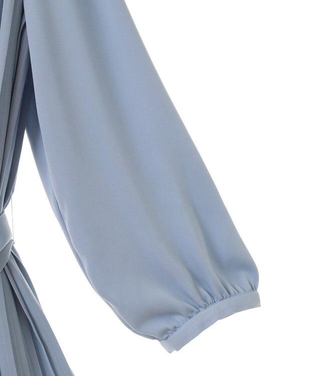 Green Parks ef-de プリーツワンピース Sax