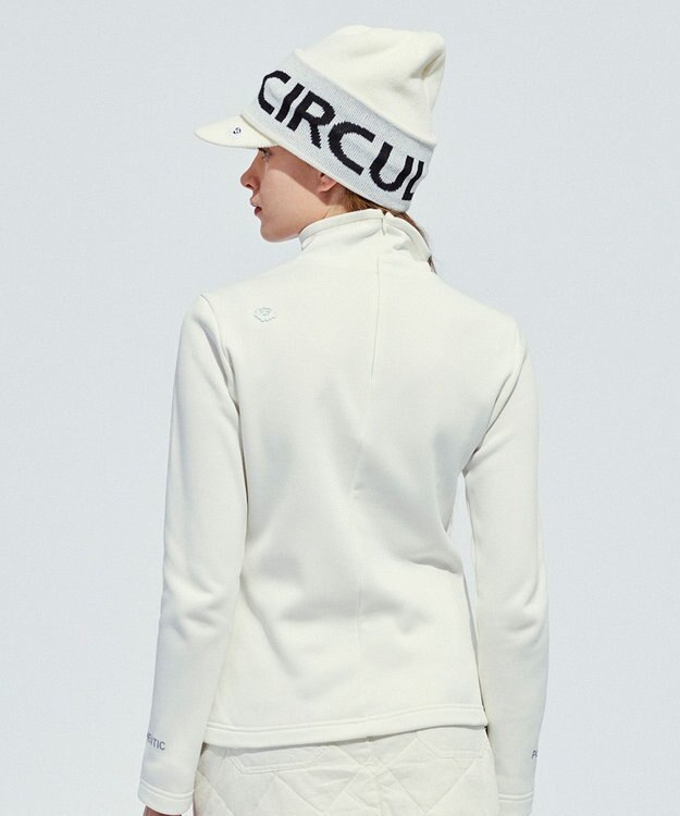 PW CIRCULUS 【あったか裏地/防寒】【WOMEN】モックネックカットソー ホワイト系