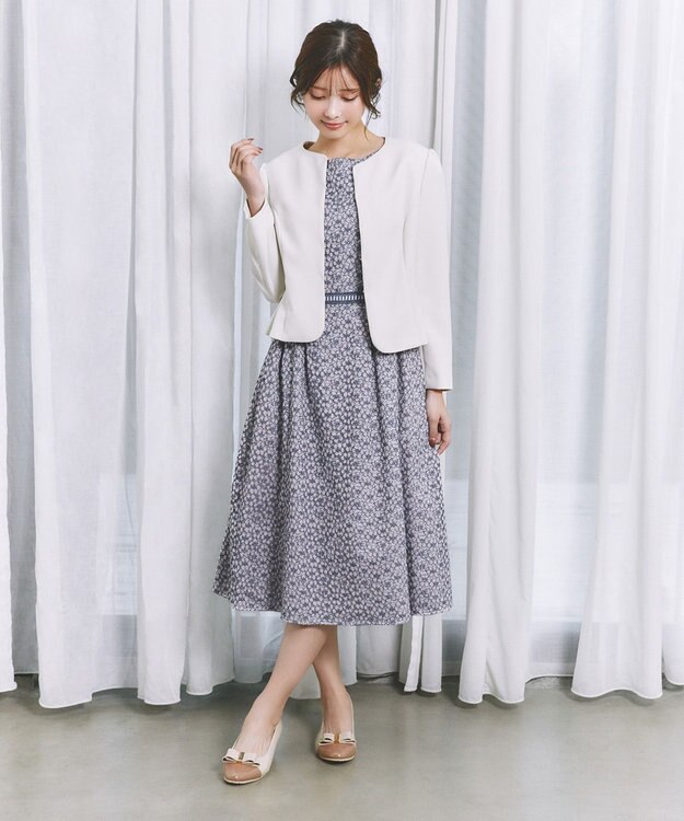 TOCCA 【洗える・消臭】BUTTERFLY WING ジャケット ベージュ系