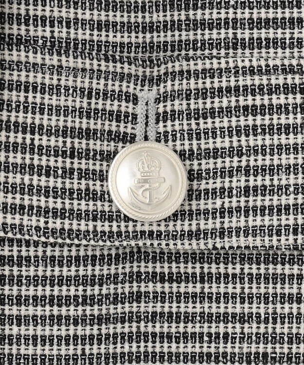 J.PRESS LADIES 【洗える】Calameraリングメッシュ ジャケット モノトーン系