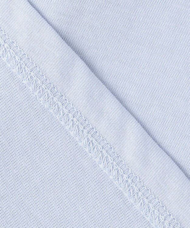 Feroux 【UVケア】タックスリーブ Tシャツ スカイブルー系