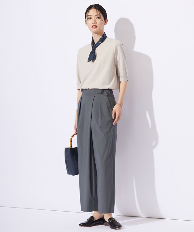 J.PRESS LADIES グラバッティーノ スカーフ ネイビー系5