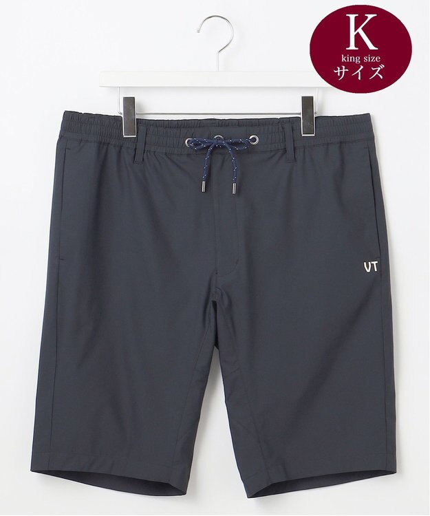 23区GOLF 機能素材で快適！【MEN/キングサイズ】ASKIN ショートパンツ ネイビー系