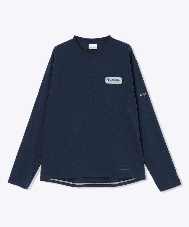 Columbia Columbia/ ライトキャニオングラフィックロングスリーブTシャツ /コロンビア Collegiate Navy