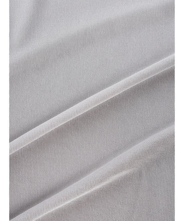 earth music&ecology シアーハイネックメロープルオーバー Gray