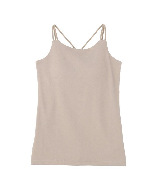 earth music&ecology 【予約】適ON カップ付きキャミソール ベージュ