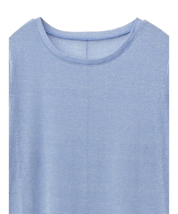 earth music&ecology ラメシアープルオーバー Blue