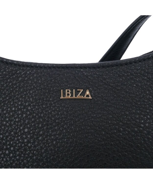 IBIZA ボンダード　牛革　ショルダーバッグ 黒