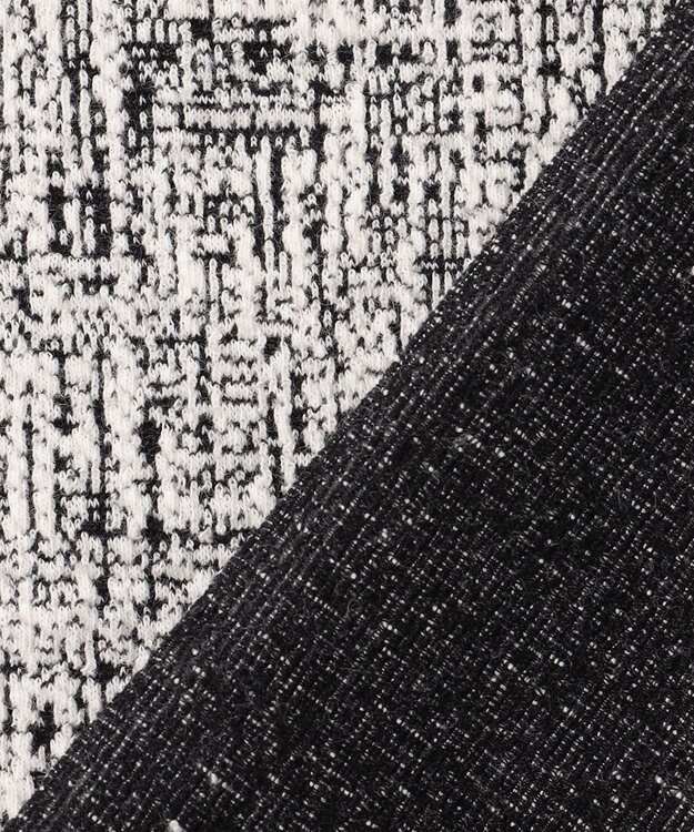 JOSEPH HOMME 【新素材】パフィーチェックジャージー　クルーネックカットソー ライトグレー系