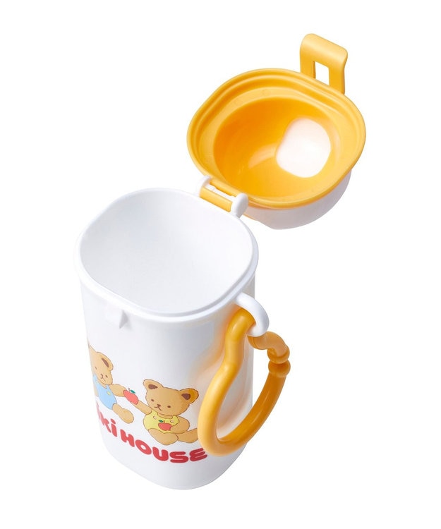 MIKI HOUSE HOT BISCUITS 【ミキハウス】 おやつケース 黄