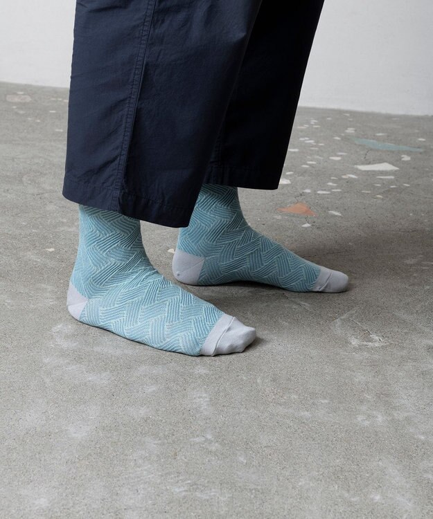 TRICOTE BUMPY KNIT SOCKS / バンピーニットソックス 40MINT