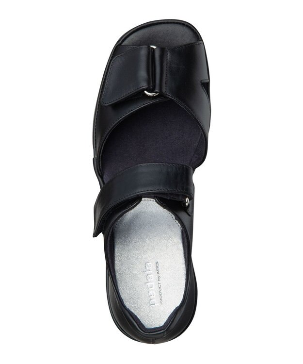 ASICS WALKING ペダラ レディース 2E 4.0CMヒール ブラック系