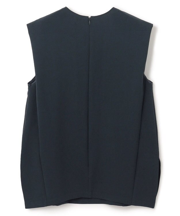 JOSEPH 【洗える】ダブルクレープ　ブラウス Navy