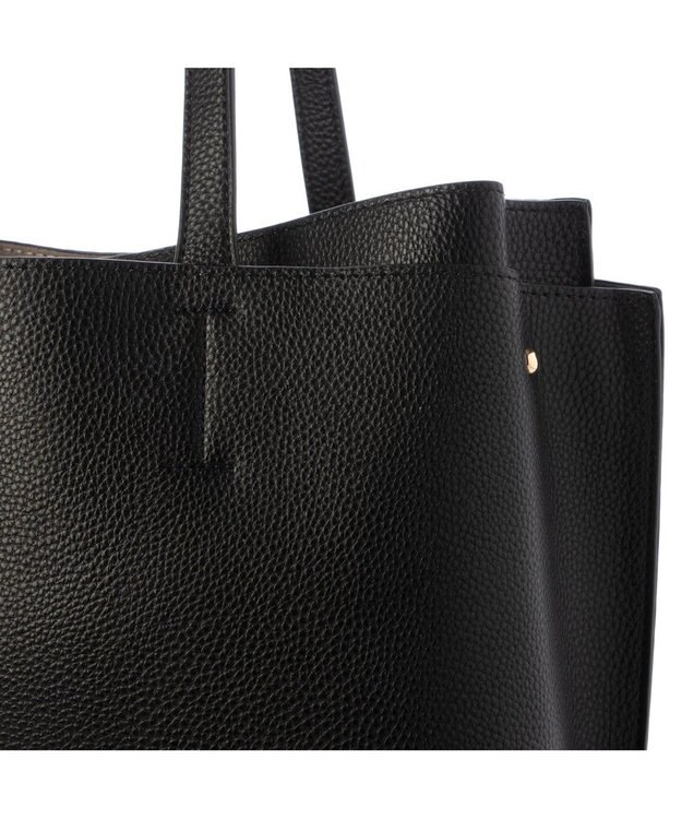 UNBILLION カシュカシュ cachecache / A4セパレートパーテーショントート ブラック