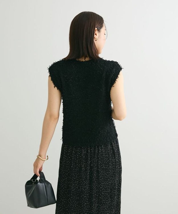 Green Parks ・ｓｗｉｎｇ　ｂｙ　チュールヤーンプルオーバー Black