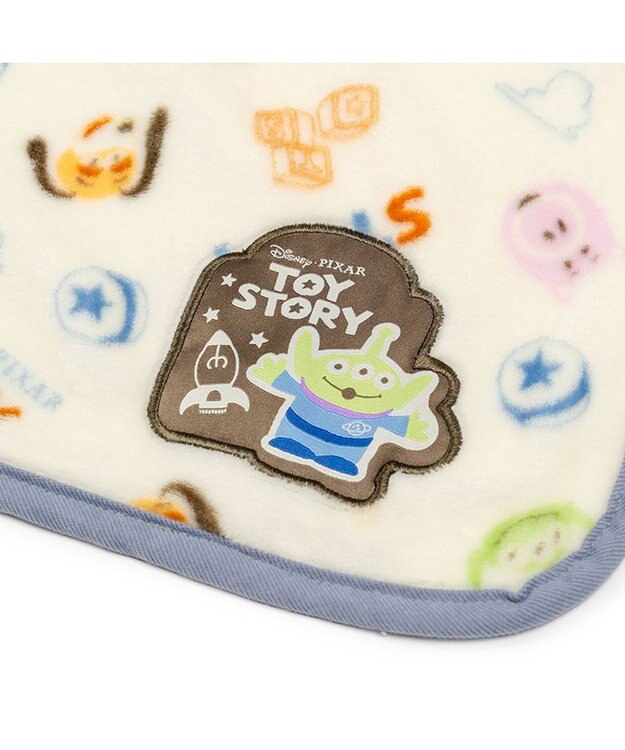 PET PARADISE ディズニー トイ・ストーリー ボア ブランケット 《総柄》 オフホワイト