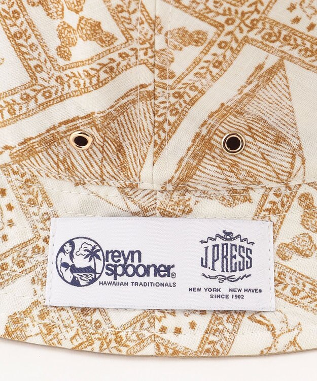 J.PRESS MEN Reyn spooner×J.PRESS リバーシブル バケットハット マスタード系5