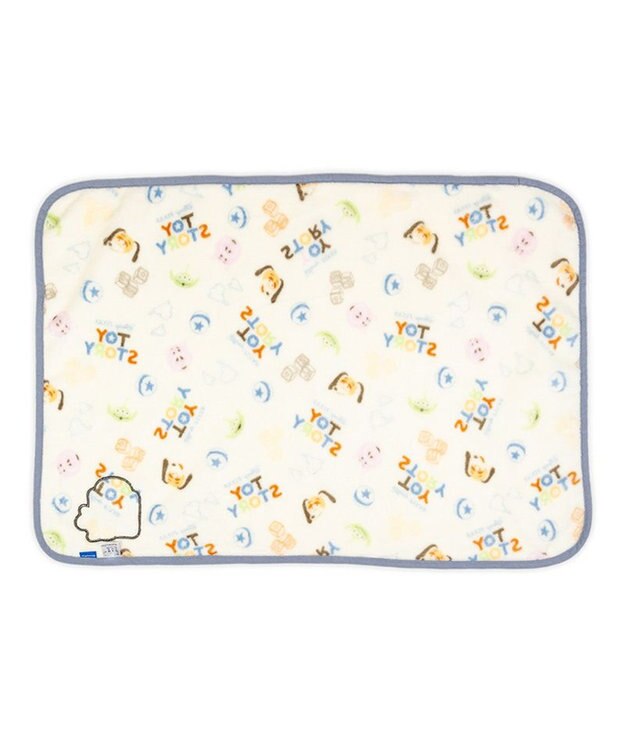 PET PARADISE ディズニー トイ・ストーリー ボア ブランケット 《総柄》 オフホワイト