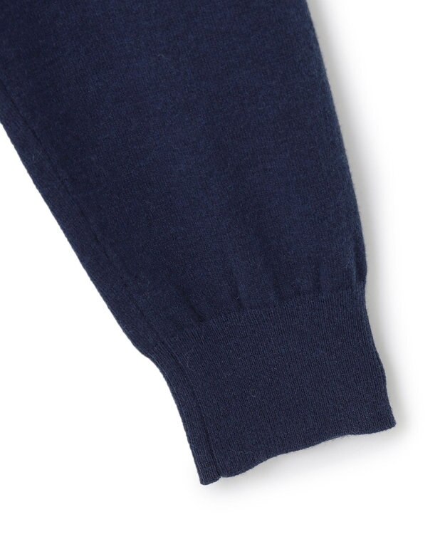 UNFILO MENS 【男女兼用】ライトウォーム クルーネックニット ネイビー