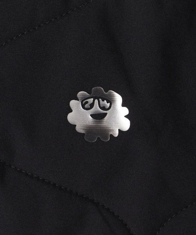 PW CIRCULUS 【撥水加工 / ストレッチ】【MEN】キルティング中綿ベスト ゴルフ ブラック系