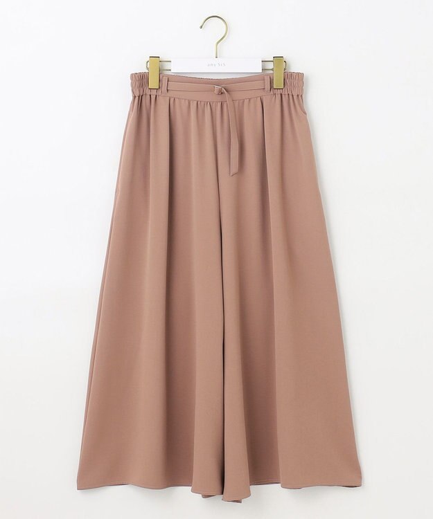 ANY SIS 【接触冷感＆UVカット】サラキレイワイド パンツ テラコッタ