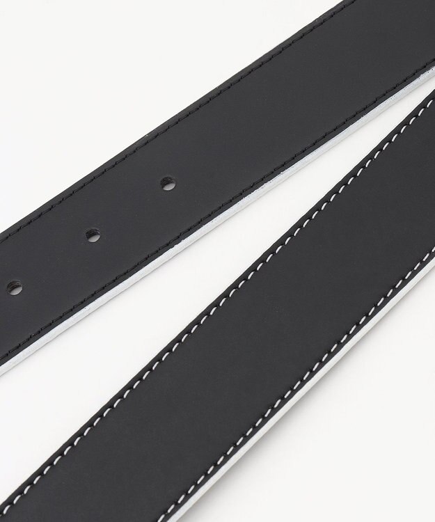 23区GOLF 【WOMEN】バイカラー ベルト ブラック系