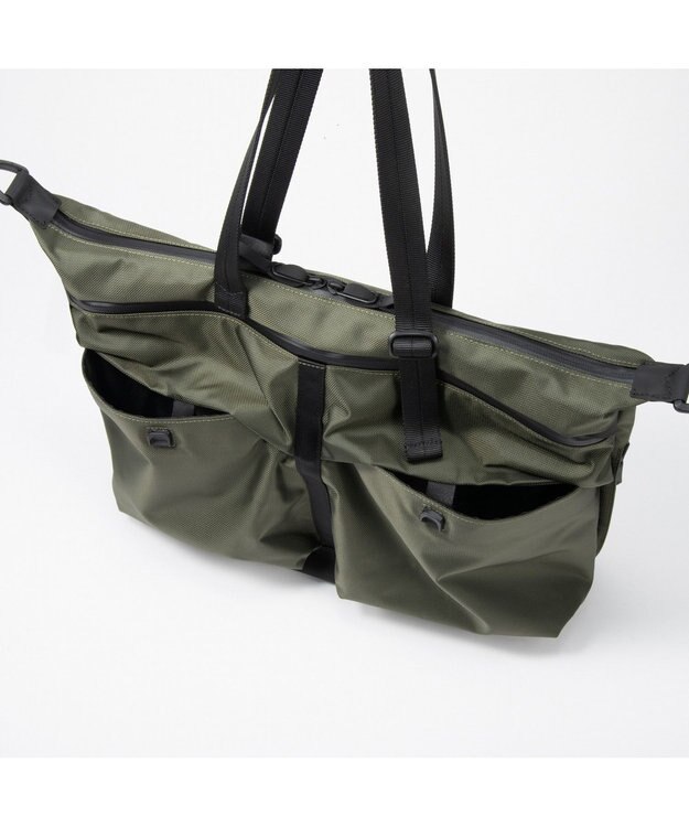 ACE BAGS & LUGGAGE ace. ラグマスター2 トートバッグ  A4/14インチPC収納 ヘルメットバッグ 17769 エース カーキ