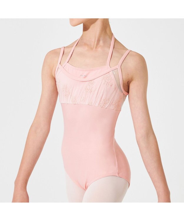 Chacott キャミソールレオタード ベビーブルー