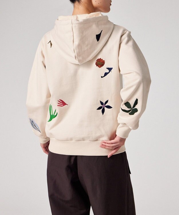 Paul Smith エンブロイダリー モチーフ パーカ エクリュ