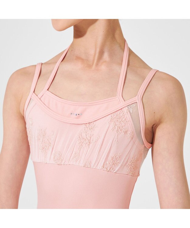 Chacott キャミソールレオタード ベビーブルー