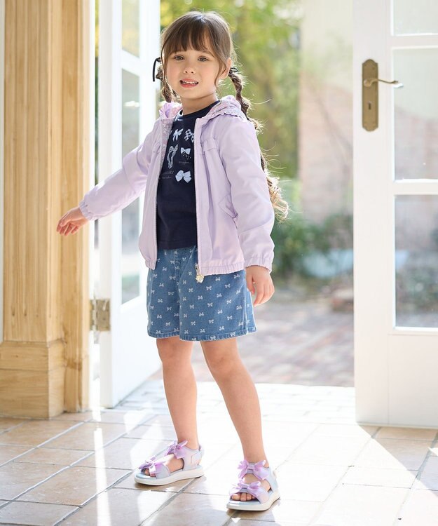 ANY KIDS デニムショートパンツ ブルー