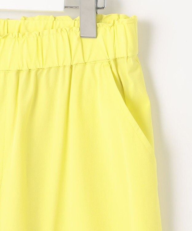 UNFILO 【撥水/UVケア/接触冷感】シャカ楽ストレッチ ワイド柄パンツ ブラック系1