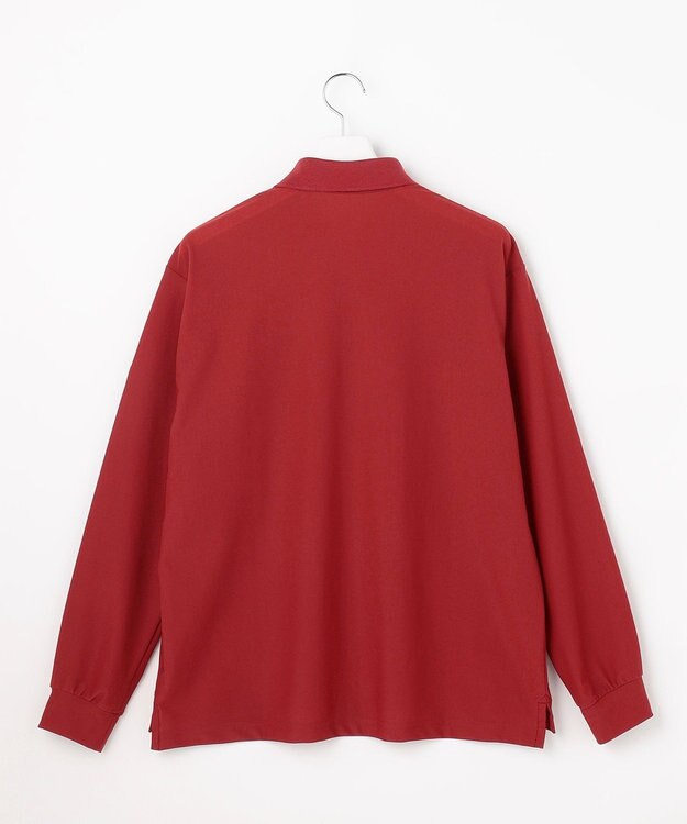 23区GOLF 【MEN】「AIR TOOL」長袖ポケットポロシャツ レッド系