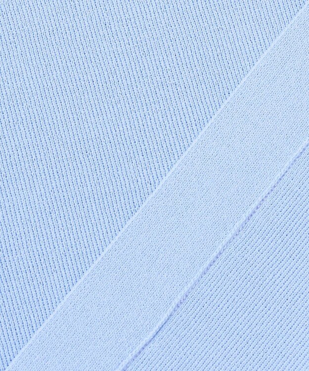 ICB 【洗える】 シンセティックフルニードル カーディガン サックスブルー系