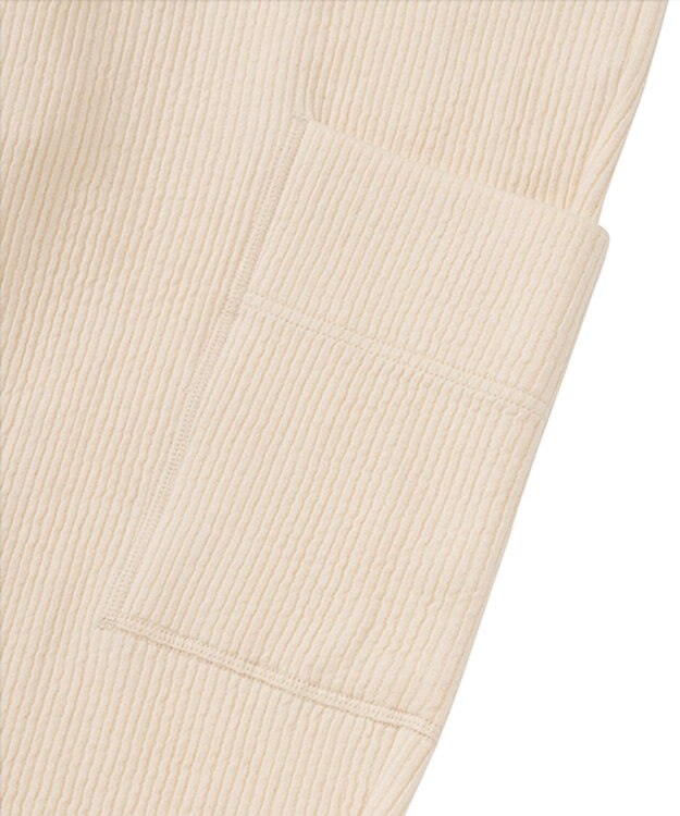 HAAG スマイルコットン SIDE POCKET PANTS パンツ アイボリー